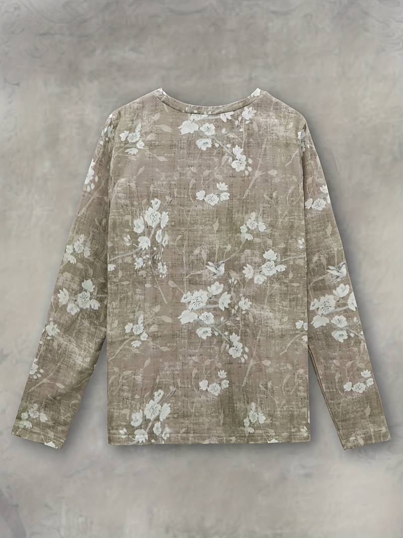 SADIE | Tidlös blus med blommigt tryck