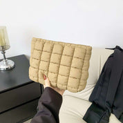 Sophie | Quilted kosmetik-make-up clutch med dragkedja