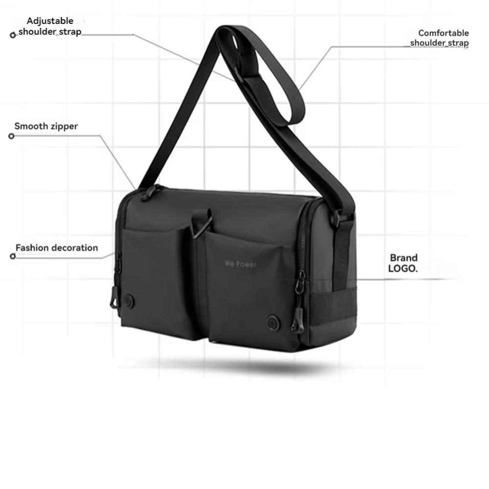 Mason | Herrar Stor Kapacitet Vattentät Crossbody Messenger-väska
