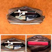Ethan | Premium Rinderleder Leren Crossbody Sling-väska