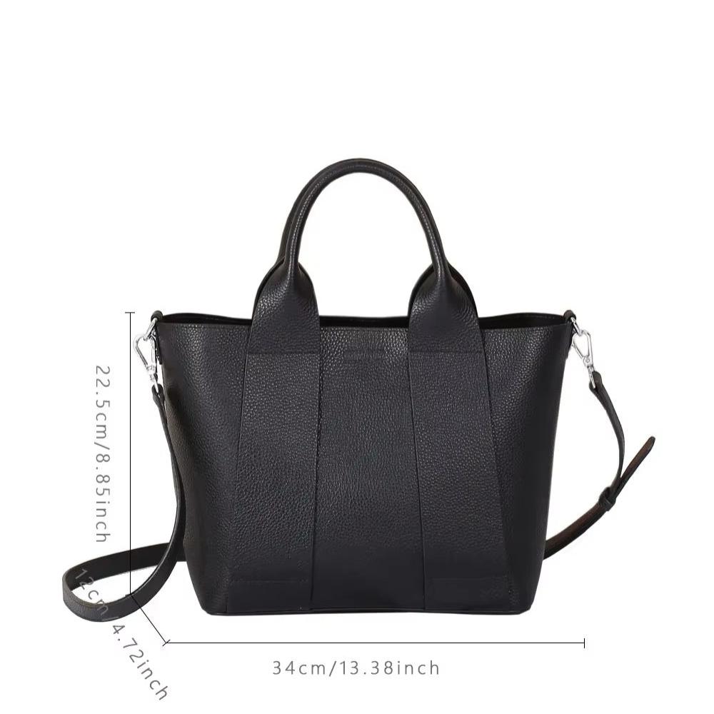 Mila | Minimalistisk läder crossbody slingväska