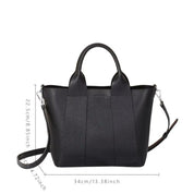 Mila | Minimalistisk läder crossbody slingväska
