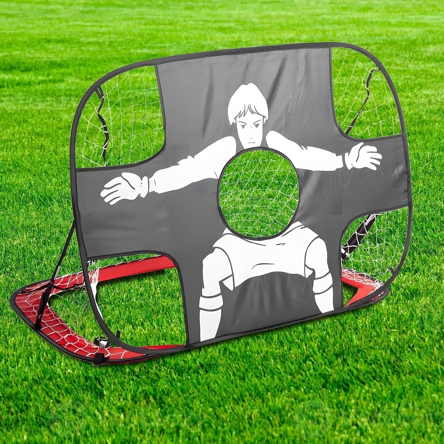 2-in-1-Falttor – ideal für Training und Spielspaß im Freien 2