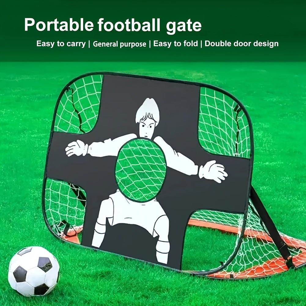 2-in-1-Falttor – ideal für Training und Spielspaß im Freien 3