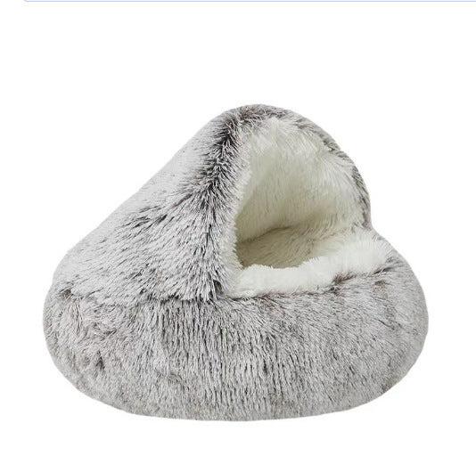 2-in-1 Hundekuschelhöhle 0