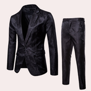2-teiliger Männeranzug mit Blazer & Hosen für formelle Veranstaltungen 0