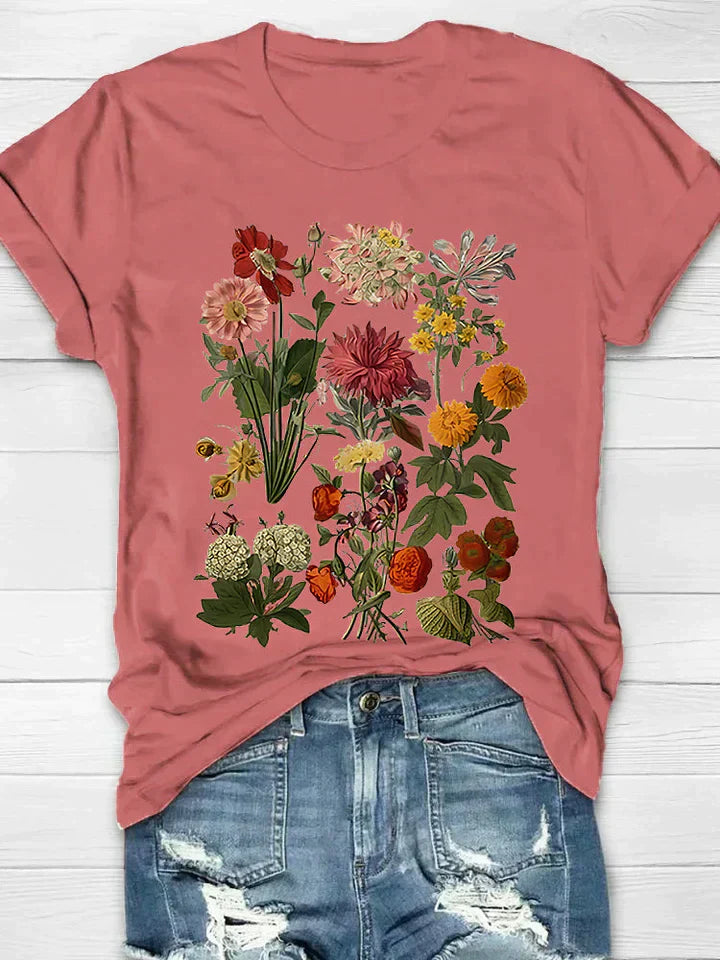 LUELLA | Retro blommönstrad T-shirt