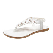 Bella | Eleganta blommiga flip-flops för fritid