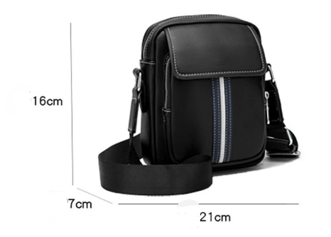 Luca | Anti-stöld Crossbody Sling-väska
