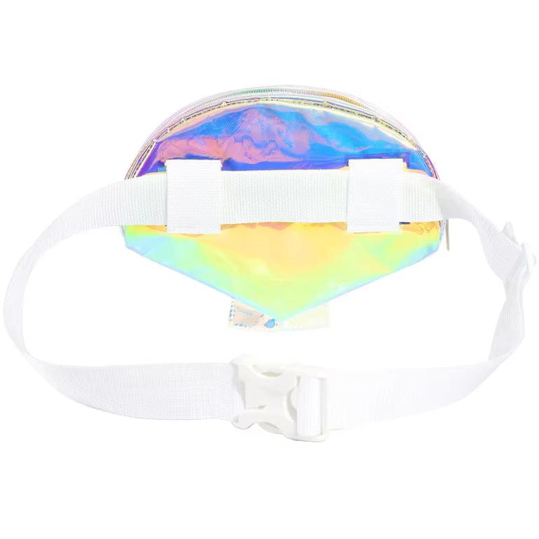 Piper | Holografisk snäckformad crossbody midjeväska