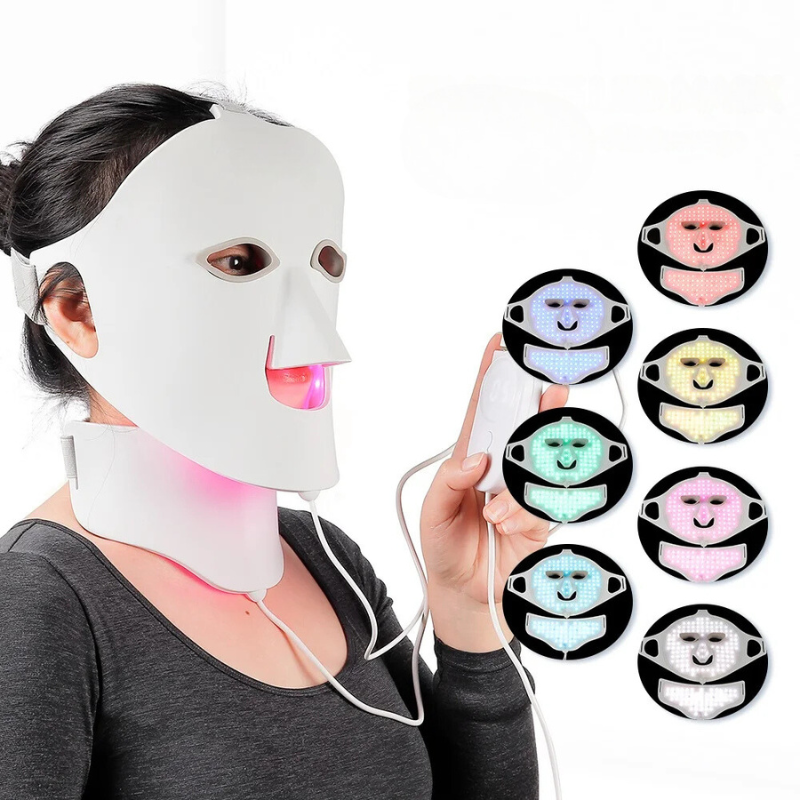 Fiona | 7-färgad LED-ansiktsmask – Ny energi för din hud