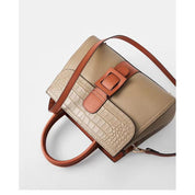 Sophia | Elegant krokodilmönstrad crossbody-handväska