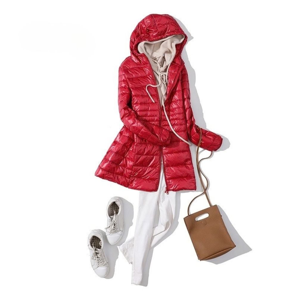 IMARA | Leichte Übergangsjacke mit Kapuze für Damen