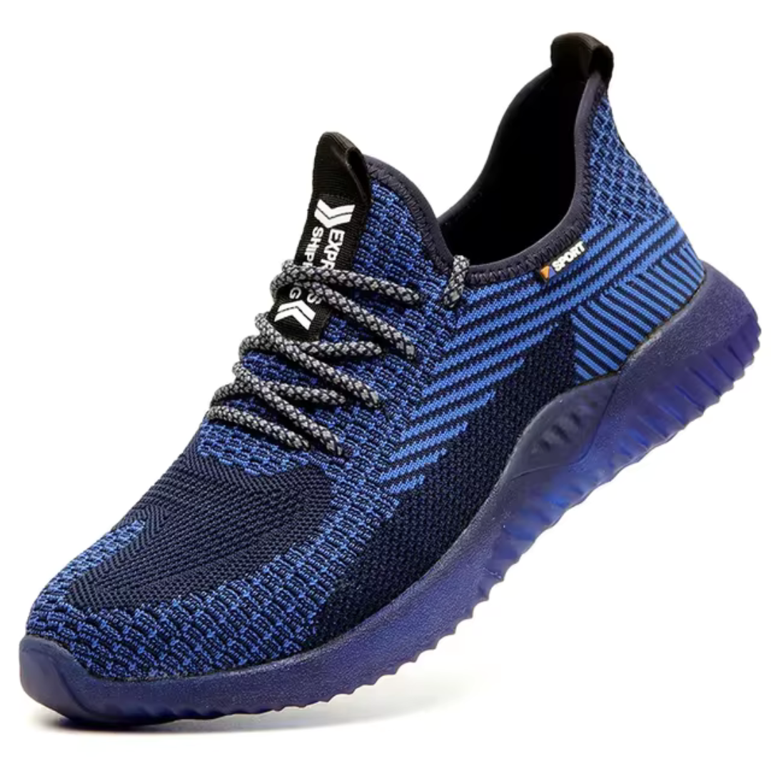 Mikee | Ultralätta herrarbetsneakers för säkert grepp