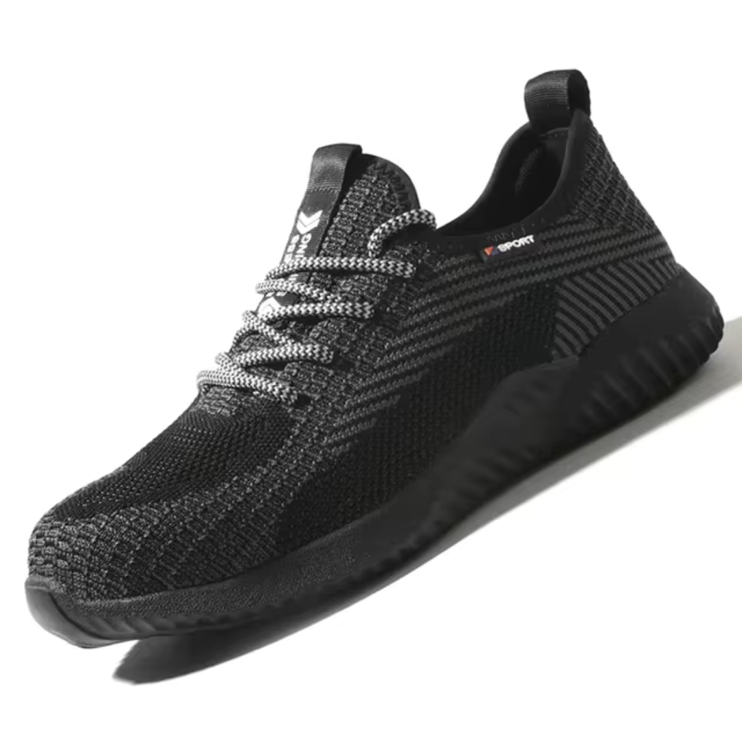 Mikee | Ultralätta herrarbetsneakers för säkert grepp