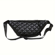 Ethan | Avslappnad quiltad crossbody-bröst- och höftväska