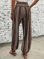 Amelie | Högmidjade byxor – Boho-chic för din garderob
