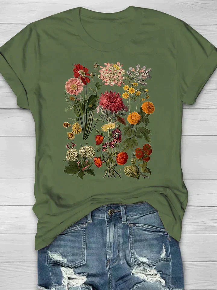 LUELLA | Retro blommönstrad T-shirt