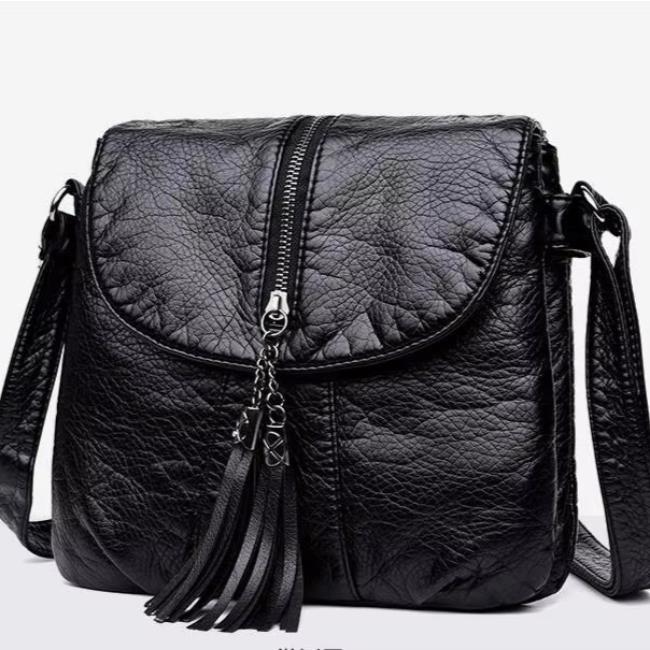 Luna | Elegant läder axelväska