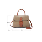 Sophia | Elegant krokodilmönstrad crossbody-handväska