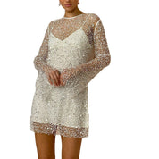 TRISHA | Elegant damklänning med långa ärmar