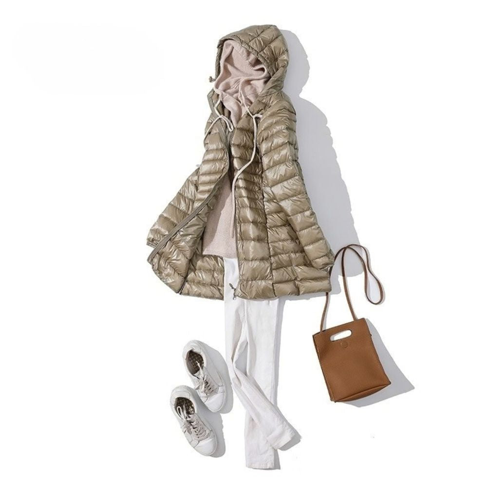 IMARA | Leichte Übergangsjacke mit Kapuze für Damen