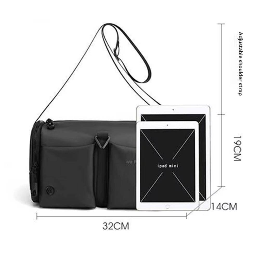 Mason | Herrar Stor Kapacitet Vattentät Crossbody Messenger-väska
