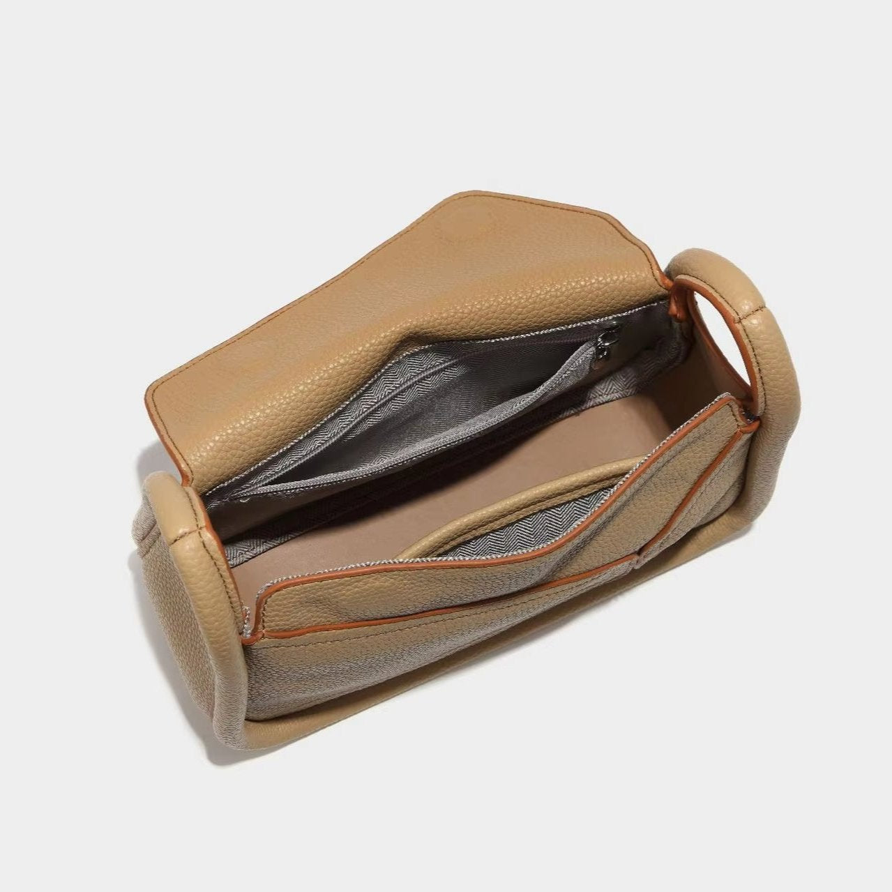 Amara | Geometrisk PU-läder crossbody-slingväska