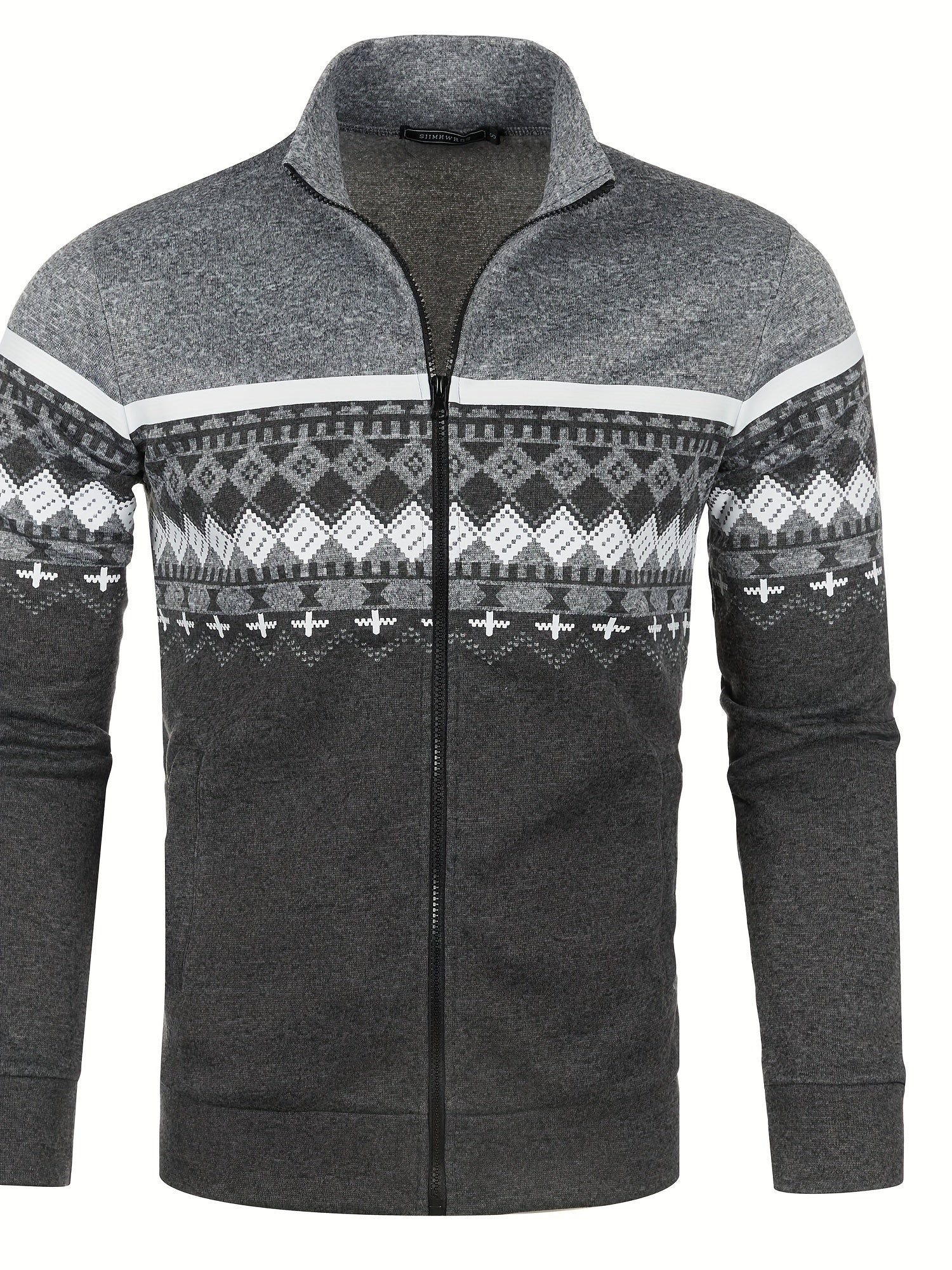 Herren retro-kofta i elegant elastisk jersey FRANCHI