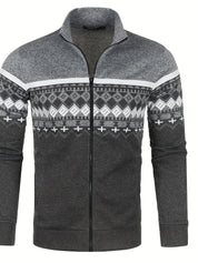 Herren retro-kofta i elegant elastisk jersey FRANCHI