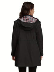 Talya | Stilfull damhoodie med fickor