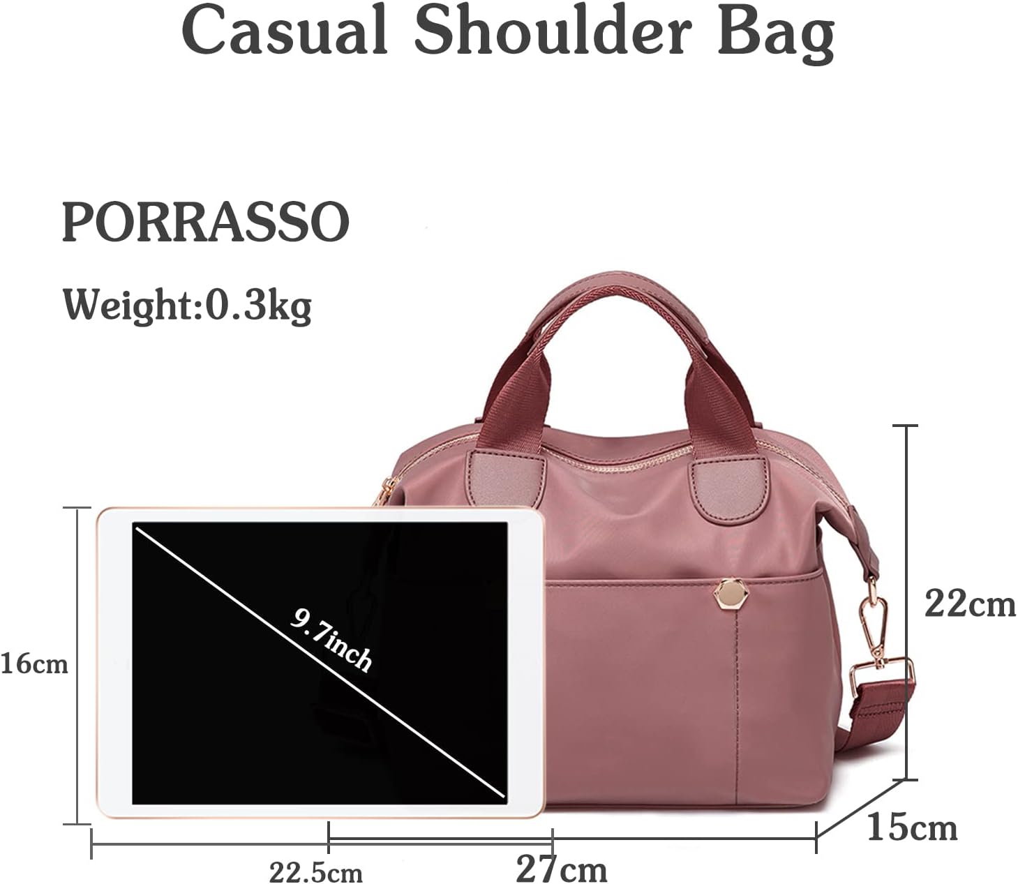 Sofie | Flexibel crossbody-ryggsäck med flera fack