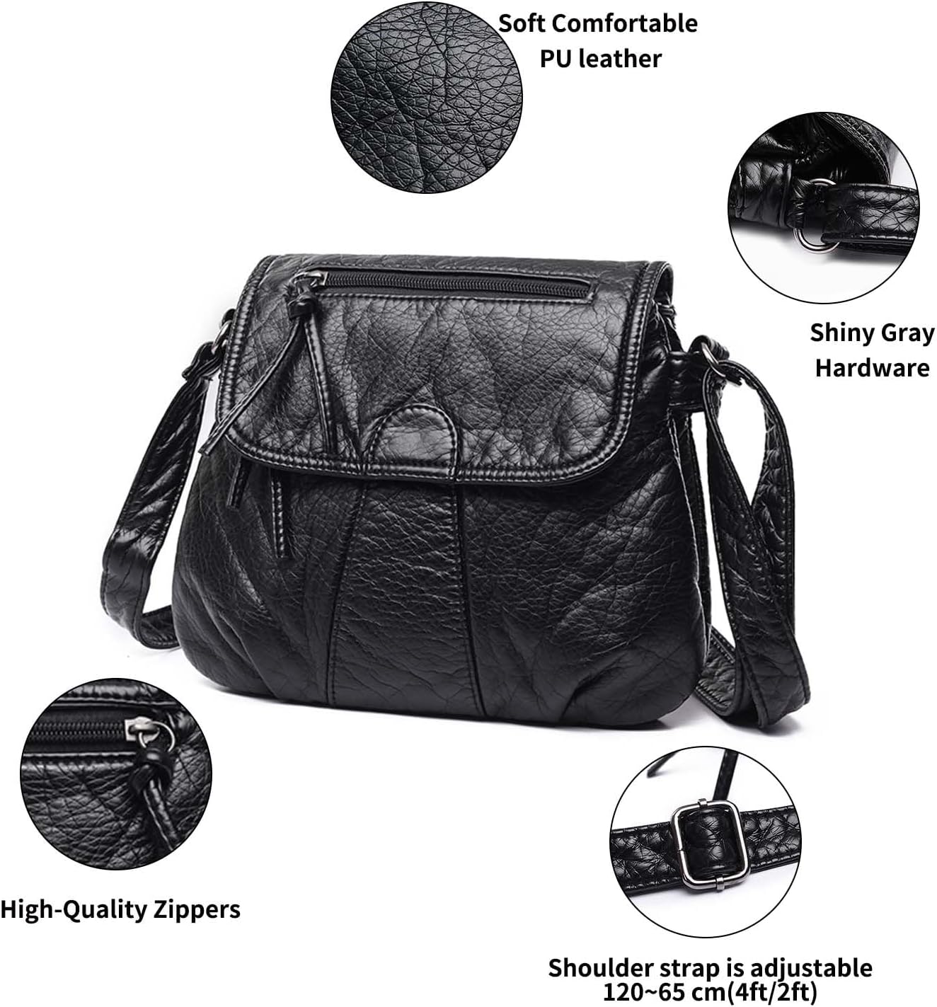 Mila | Kompakt crossbody-resväska