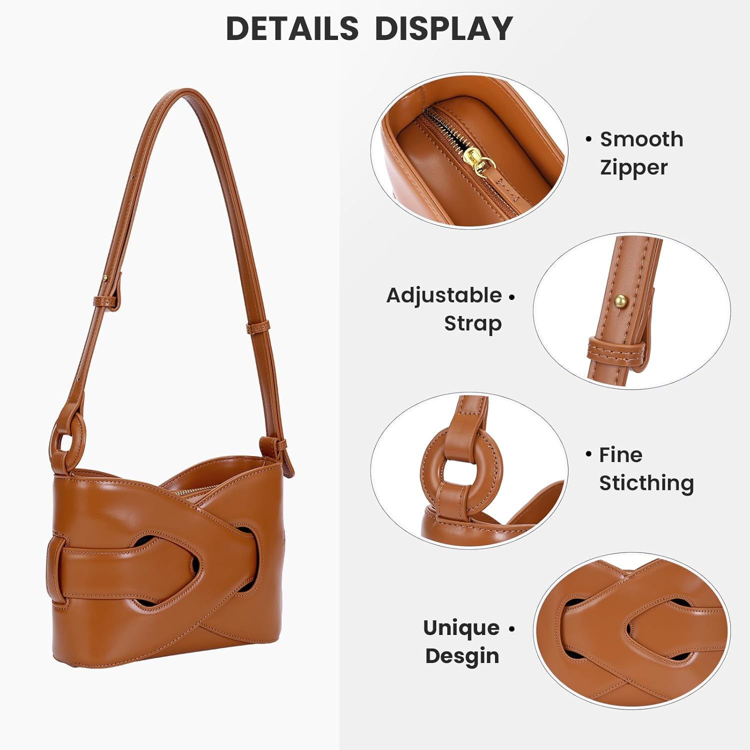 Lana | Vegansk läder crossbody Emmertas