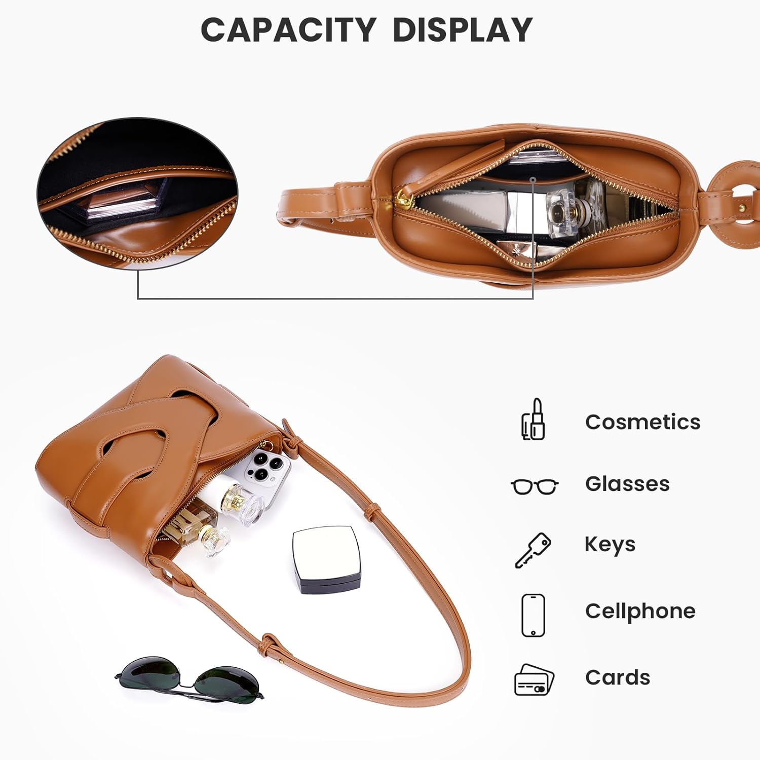 Lana | Vegansk läder crossbody Emmertas