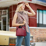 Hannah | Schlanke und Sichere Schultertasche
