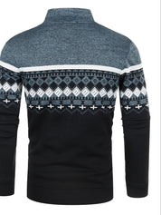 Herren retro-kofta i elegant elastisk jersey FRANCHI