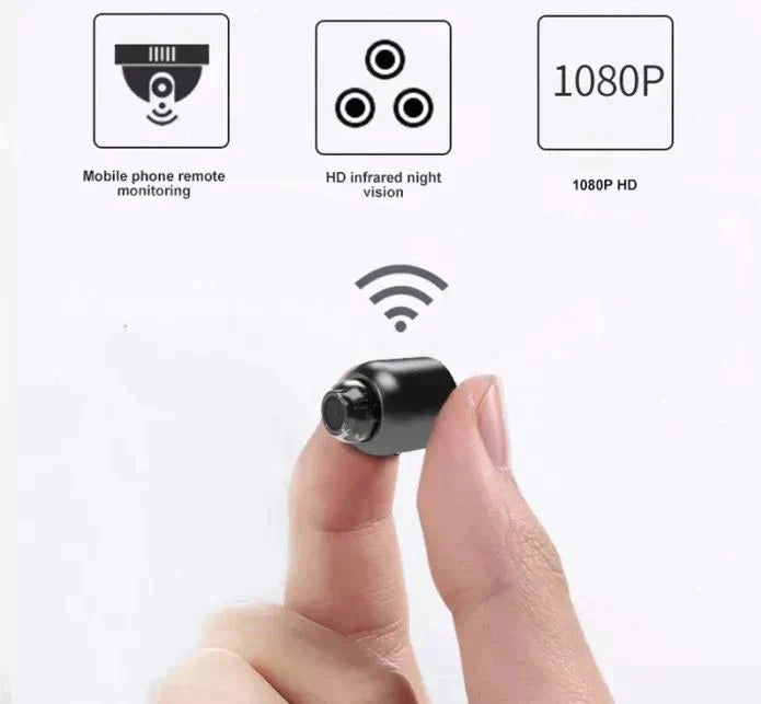 Leo | Kompakt WiFi-kamera – Din osynliga väktare dygnet runt