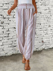 Amelie | Högmidjade byxor – Boho-chic för din garderob