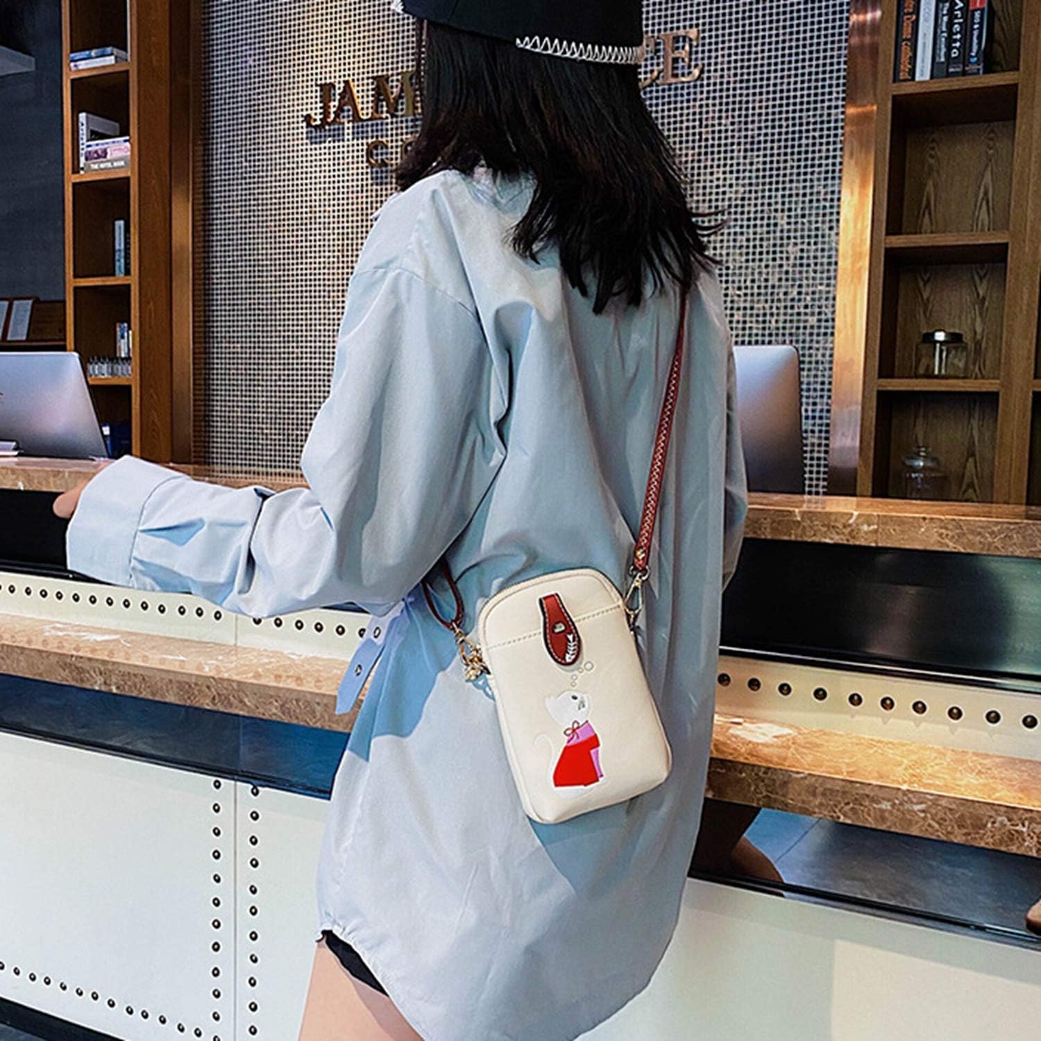 Sophie | Söt crossbody-telefontväska med kattmotiv