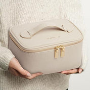 Dalia | Damen Deluxe Läder Resekosmetiktväska