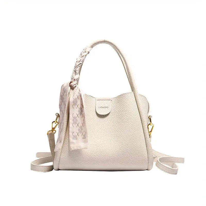 Olivia | Damen Chique Lychee Textur Crossbody Handväska