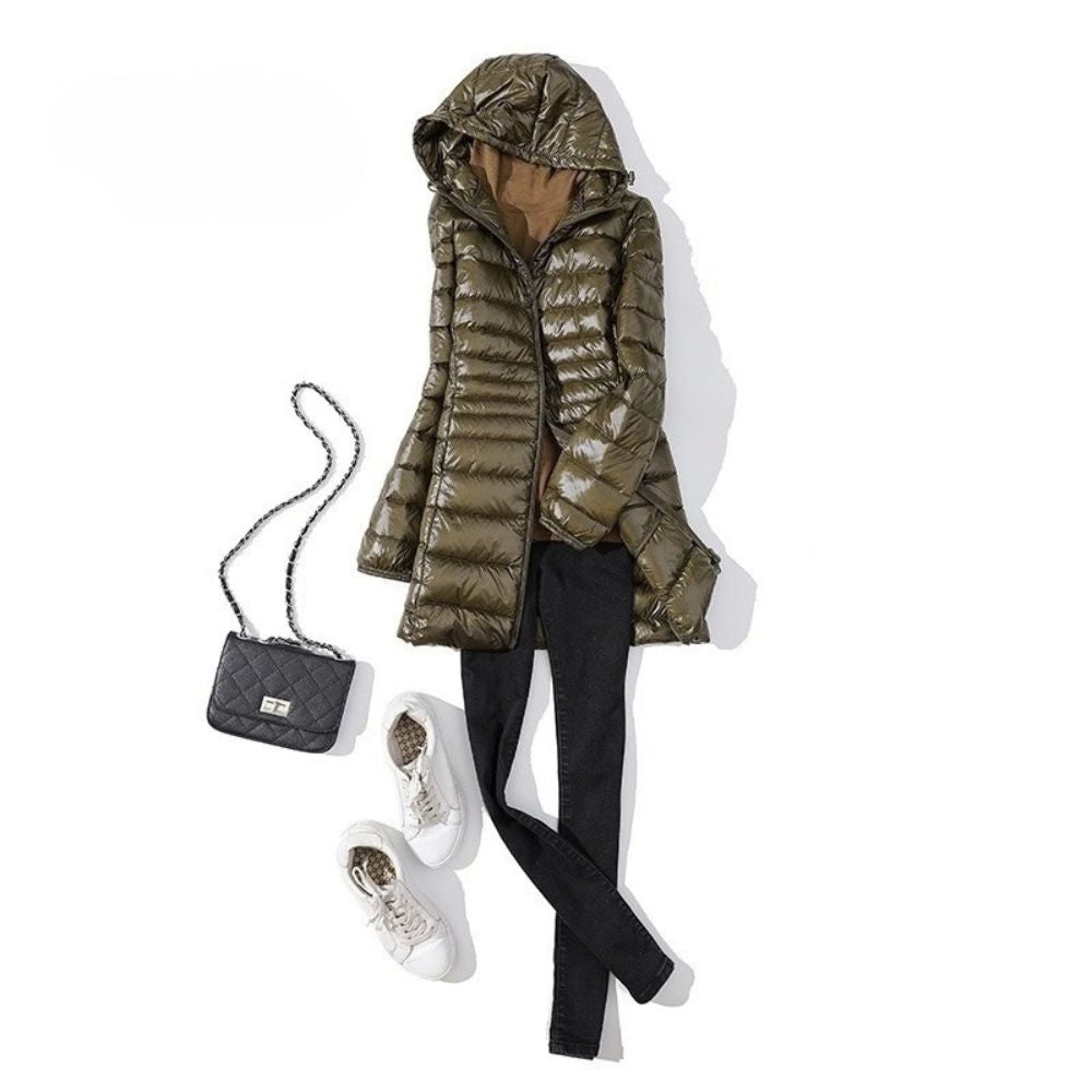IMARA | Leichte Übergangsjacke mit Kapuze für Damen