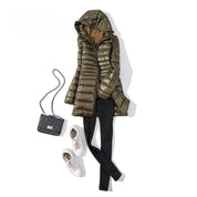 IMARA | Leichte Übergangsjacke mit Kapuze für Damen