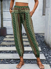 Amelie | Högmidjade byxor – Boho-chic för din garderob