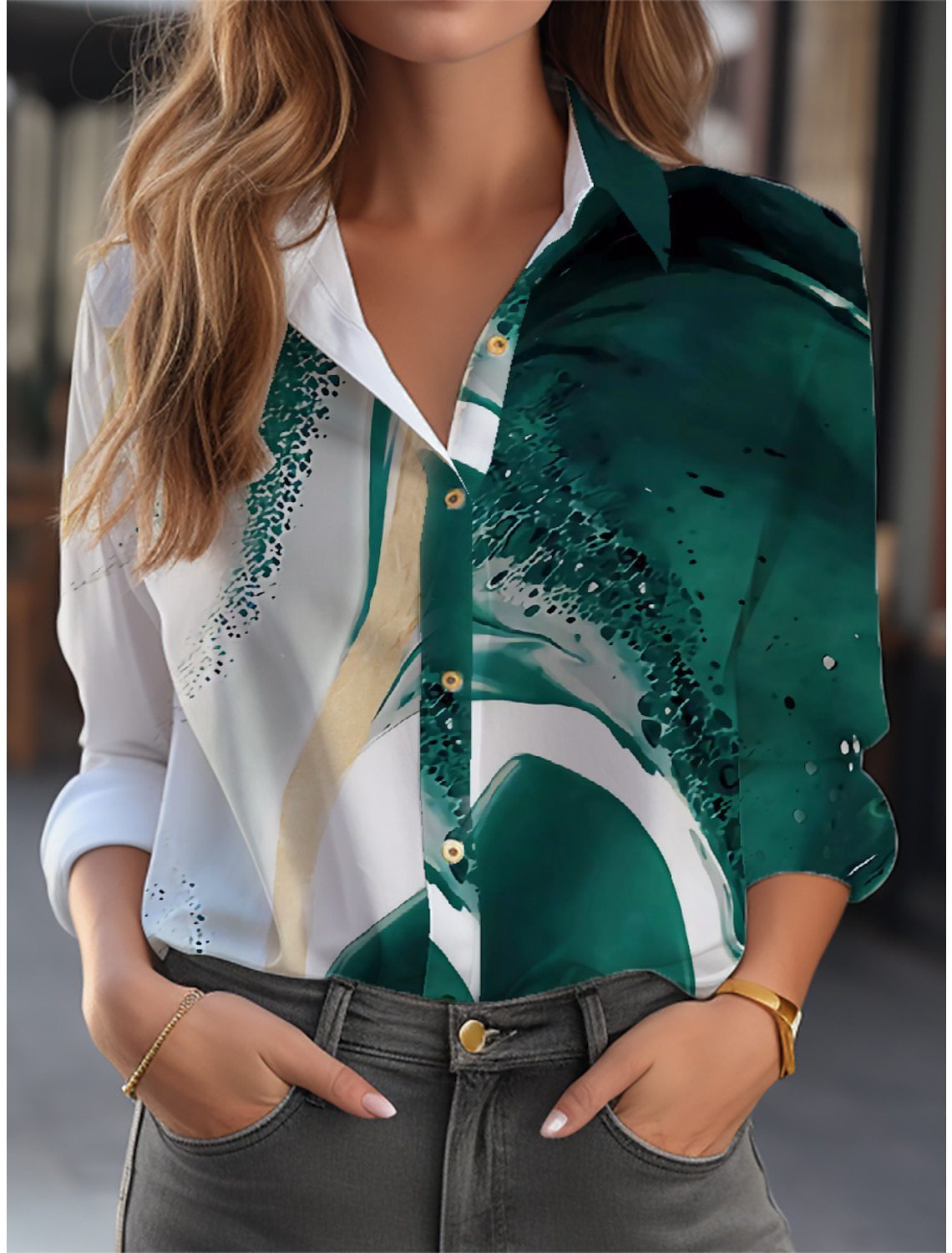 FLORIEN | Bluse mit Blumenmuster