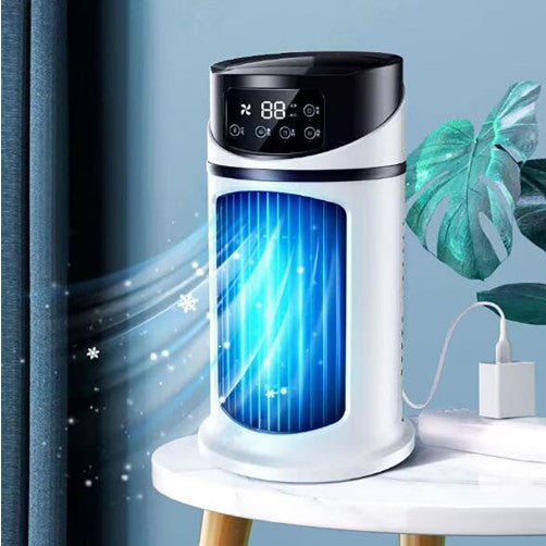 Bärbar mini luftkylare | USB luftkonditionering med luftfuktning