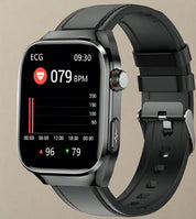 Advanced Health Smartwatch mit EKG, Blutzuckerüberwachung, 2,04-Zoll-AMOLED-Display-wasserdichte Fitness-Tracker 0