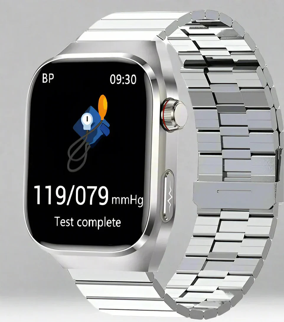 Advanced Health Smartwatch mit EKG, Blutzuckerüberwachung, 2,04-Zoll-AMOLED-Display-wasserdichte Fitness-Tracker 4