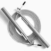 AeroSpin 360 Springseil – Verstellbares Stahlseil-Springseil mit Aluminiumgriff 10